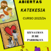 INSCRIPCIONES CATEQUESIS