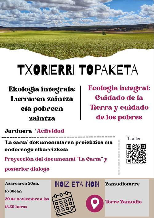 Ecología Integral. Txorierri